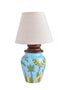 Blue pottery Handiya Table Lamp (Without Shade)